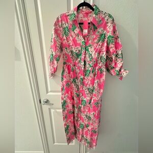 Lilly Pulitzer NWT Size 10 Missing belt. Amrita Roxie Pink.